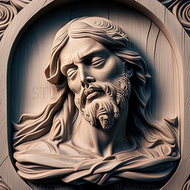 3D model st jesus (STL)